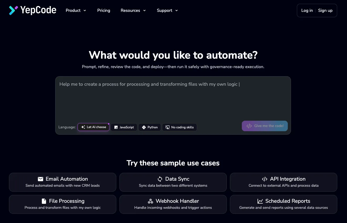 Yep Agent: The Making Of (how we built a coding agent for YepCode processes) thumbnail image